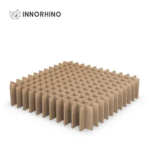 Factory Wholesale Small Product Load Corrugated Cardboard 144 Cell Cardboard Box Divider INNORHINO