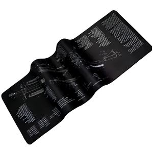 <span class=keywords><strong>Alfombrilla</strong></span> de Escritorio <span class=keywords><strong>Personalizada</strong></span> de Gran Tamaño, Resistente al Agua y a los Arañazos, de Goma Natural con Borde Cosido, para Teclado y Ratón de PC - Product Image 2