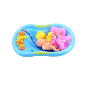 2024 Venta caliente al por mayor conjunto pato amarillo agua flotante chirriante ducha baño diversión Juguetes a granel para bebés niños pequeños - Product Image 2