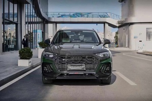 ชุดแต่งกันชนคุณภาพสูงสำหรับ <span class=keywords><strong>Audi</strong></span> Q5L คาร์บอนไฟเบอร์ สเกิร์ตข้าง สปอยเลอร์หลัง ดิฟฟิวเซอร์หลัง สไตล์ AT  รุ่นอัพเกรดใหม่ - Product Image 2