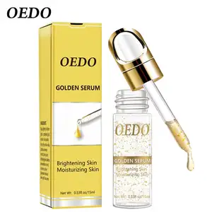 OEDO Brighten Smooth Moisturizing rassodante Anti-età Shrink pori pelle Gold Serum oil Concentrate Toner Face Serum