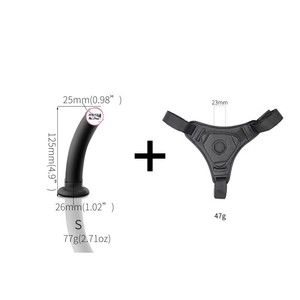 פקק אנאלי מסיליקון לנשים, פין מלאכותי, צעצוע למבוגרים, דילדו - Product Image 4