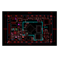 Carte mère Android F66A Rockchip RK3566 avec reconnaissance faciale, prend en charge le décodage 4K, affichage EDP MIPI HD, WIFI/RJ45/4G