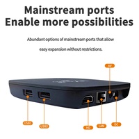 Décodeur numérique intelligent 4K pour TV, récepteur satellite, boîte de diffusion en continu, boîte TV Android intelligente Aibox, vente en gros