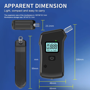 Werks vorrat Drunk Driving Tester Tragbarer Alkohol tester Atmen und Blasen Alkohol tester - Product Image 6