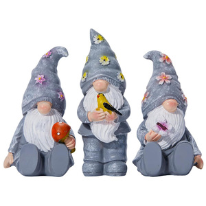 Hot Sales Outdoor Garten gesichtslose Elfen <span class=keywords><strong>Gnome</strong></span> Resin Crafts Modell Muster Dekoration - Product Image 5