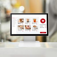 Système de point de vente Superwin PSJ8500 en alliage d'aluminium tout-en-un avec écran tactile capacitif de 15,6 pouces 1920x1080, processeur RK3568, Android