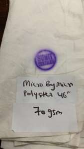 Micro by Micro Polyester Greige Fabric Tela gris de 46 anchos para exportación mundial 100% Tela de poliéster - Product Image 4