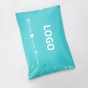 ZMY kundenspezifische Versandtasche Kunststofftüte mattschwarze Mais-Poly-Versandtaschen Pouch Express Kunststofftüte Markenverpackung