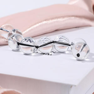 Transparent Crystal Glass Anal Beads Mature Sex Toy Bedroom Masturbation BDSM Exercise Dilator Rope <b>Vibration</b> Bondage Gear - Product Image 4