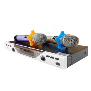 Microphone à main en alliage d'aluminium avec entrée <span class=keywords><strong>optique</strong></span> anti-hurlement et DSP multicanal-pour le chant - Product Image 2