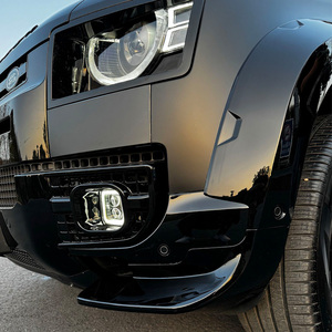 Kit carrosserie pour Land Rover Defender <span class=keywords><strong>90</strong></span>/110/130 2020-2026, <span class=keywords><strong>style</strong></span> urbain, avec éclairage de toit de qualité OEM, enjoliveurs de roue et passages de roues larges - Product Image 3