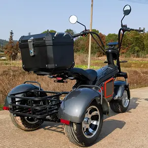 YIDE XD EEC COC CE Certificate EU Country Legally Registered Three Wheel New Arrival Electric Scooter Electric Tricycle