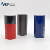Bâton déodorant 75ml, Design Push Up à la main, emballage déodorant, remplissage par le haut, contenant déodorant pour bâton de crème solaire, soins capillaires