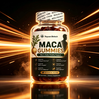 Bonbons gélifiés pour adultes sans allergènes, sans produits laitiers, sans soja, sans noix, 60 unités, pack de voyage, gommes à la maca, délicieuses