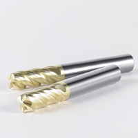 HANDERK Ángulo de hélice variable de alta calidad HRC70 Fresa de extremo de radio de esquina de carburo de tungsteno de 4 flautas para CNC