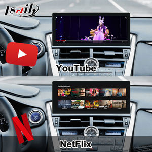 Lsailt 10.25 pouces 8 cœurs Android 13 CarPlay écran pour LEXUS NX 200T 300H 2018 -<span class=keywords><strong>2022</strong></span> BT 4G WIFI GPS affichage multimédia - Product Image 2