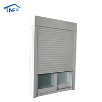 Fenêtre coulissante extérieure en aluminium au design moderne, volet roulant électrique, verre français, moustiquaire en acier inoxydable, insonorisée