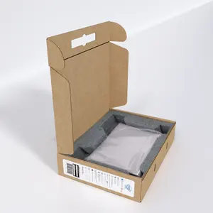Индивидуальные печатные бумажные коробки пустой компьютер ноутбук упаковочная коробка