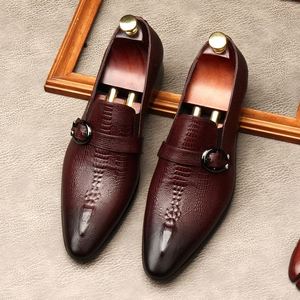 Chaussures en cuir pour hommes de luxe, personnalisables, nouvelle collection 2026, best-seller, style Niuli britannique, décontractées et habillées, à semelle épaisse - Product Image 6