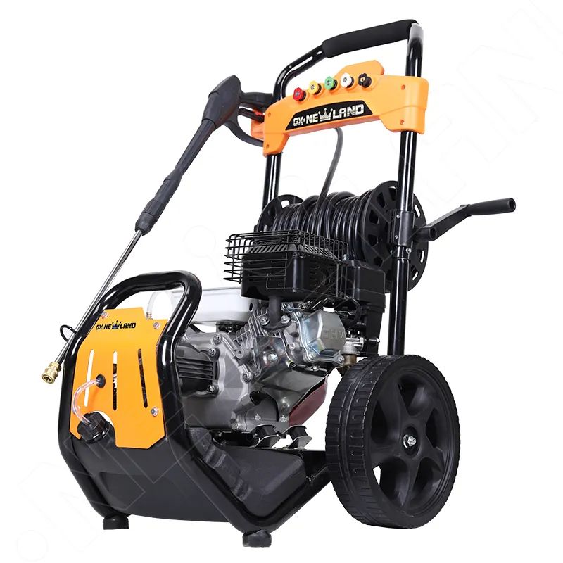 4800psi 196cc เบนซินแรงดันสูงทำความสะอาด180Bar 8HP น้ำเจ็ทเครื่องยนต์พลังงานเครื่องซักผ้าแรงดันสูง