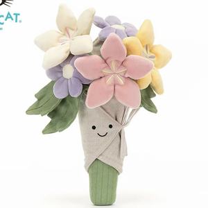Peluche Jelly Cat Coniglio per Regali di Laurea, Souvenir Popolare per Celebrazioni, Bambola Imbottita in Cotone PP Super Morbida al Tatto per Ragazzi - Product Image 4