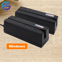 Lector de Tarjetas Magnéticas MSR900 de Tres Pistas con Software para Sistemas POS de Minoristas