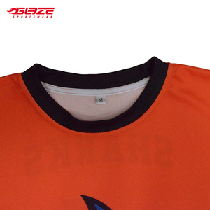 Vente en gros Maillot de sport à manches courtes avec sublimation personnalisé Maillots de softball pour jeunes - Product Image 6