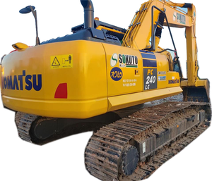 Excavadora Komatsu, excavadora usada pc240 24ton, excavadora de orugas de segunda mano a la venta - Product Image 1