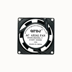 Ventilador de CA AC8025SL con Motor de Cobre Puro, Hecho a Medida, Resistente a Altas Temperaturas, Silencioso - Product Image 2