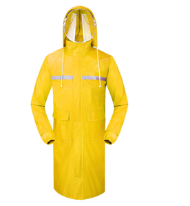 Veste parka longue à capuche avec cordon de serrage pour la pluie et la randonnée – Catégorie de produit : Chaussures de randonnée - Product Image 2