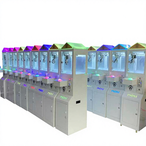 小型 クレーンゲーム機 アーケード玩具 ぬいぐるみ コイン式ゲーム メガミニクローマシン - Product Image 1