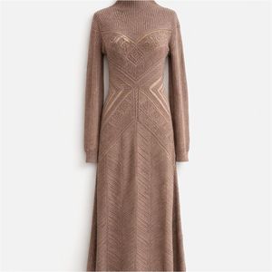 Buy In Bulk Turtleneck Flare Dress Cozy Turtleneck Design | Alibaba.com