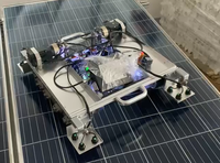 Robot de nettoyage solaire intelligent et léger MR-T1 à commande à distance, efficace et sûr, avec protection anti-chute, prix usine, 1500/H