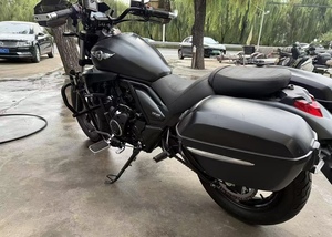 Haojue TR300 Touring Edition - <span class=keywords><strong>Moto</strong></span> Cruiser Vintage 300cc 4 Tempi Bicilindrica con ABS a Doppio Canale + Borse <span class=keywords><strong>Laterali</strong></span> - Product Image 6