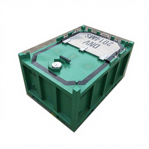 Grue de recyclage 2,4 m - Conteneur à déchets - Bacs de chantier - Mini-camion benne en acier (3mm/4mm/5mm) - Marque VITA - Product Image 1