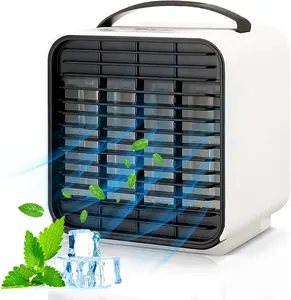 Summer best selling air cooler,portable water air conditioner fan,3 in 1 air fan cooler humidifier purifier personal mini fan