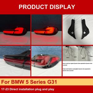 J ONE Actualización de Luces Traseras Antiguas a Nuevas LCI para BMW Serie 5 Wagon Touring G31 2017-2023, Conjunto de Luces Traseras LED para Automóvil - Product Image 3
