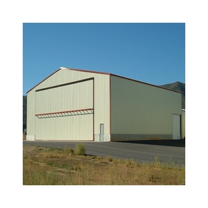 Hangar pour avions en structure préfabriquée en acier, hangar de stockage d'avions en métal haute résistance - Product Image 5