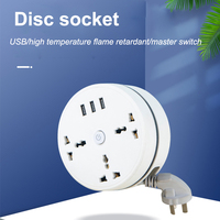 2.8M prise standard britannique prise standard américaine norme européenne multi-fonction carte de câblage USB câble d'extension 10A évalué