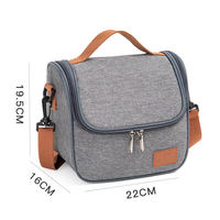 Sac à dos isotherme personnalisé pour déjeuner et plage en aluminium avec logo sacs de pique-nique à fermeture éclair