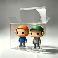 Boîtes de protection transparentes en PET pour Funko Pop, lot de 2, emballages en plastique transparent pour figurines, pour le rangement et la présentation