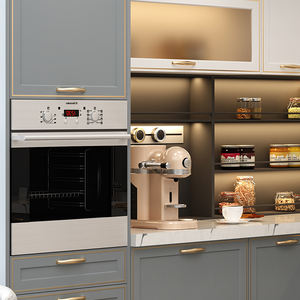 Armoire de cuisine moderne Ensembles complets modulaires intelligents personnalisés vente en gros armoires de cuisine en acier inoxydable - Product Image 3
