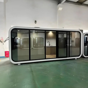 Maison mobile Apple Warehouse, produit fini, module de construction à trois pièces avec véranda ensoleillée, espace gîte, cabane Apple - Product Image 1