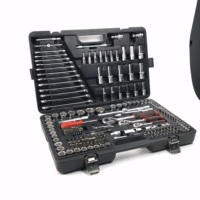 Kit d'outils 216 pièces maison Tube essentiel clé à cliquet voiture ensemble tête cliquet clé à douille tournevis outil de réparation