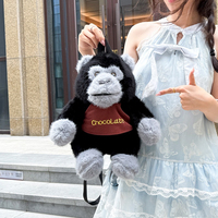 Sac à dos en peluche pour enfants, motif animal (lion, éléphant), idéal pour la maternelle, cadeau, vente en gros