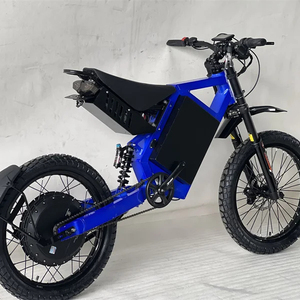 Bicicleta Eléctrica Bomber en Oferta, Motor Trasero sin Escobillas de 12000W 72v, Batería de Litio de Aleación de Aluminio, Bicicleta de Montaña de Alta Velocidad - Product Image 1