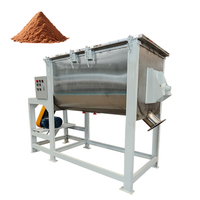 Mélangeur à double ruban industriel CE Premium pour le mélange de poudre de cacao, capacité personnalisée disponible