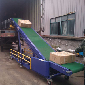 Carton đôi vành đai băng tải tùy chỉnh Kính thiên văn điện vành đai băng tải 50kg Túi xe tải băng tải máy - Product Image 3