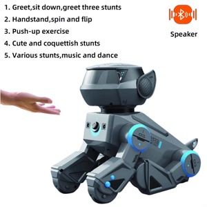 SJY-BG1546 NUEVO Perro Robot IA Inteligente para Movimientos de Baile Controlados, Giro Invertido, Juguete Educativo STEM de Plástico - Product Image 3